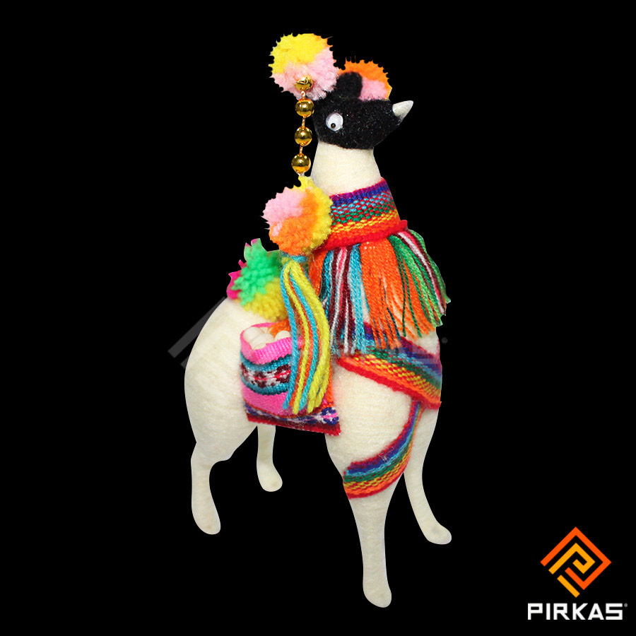 LLAMA TEJIDA COLOR NEGRO